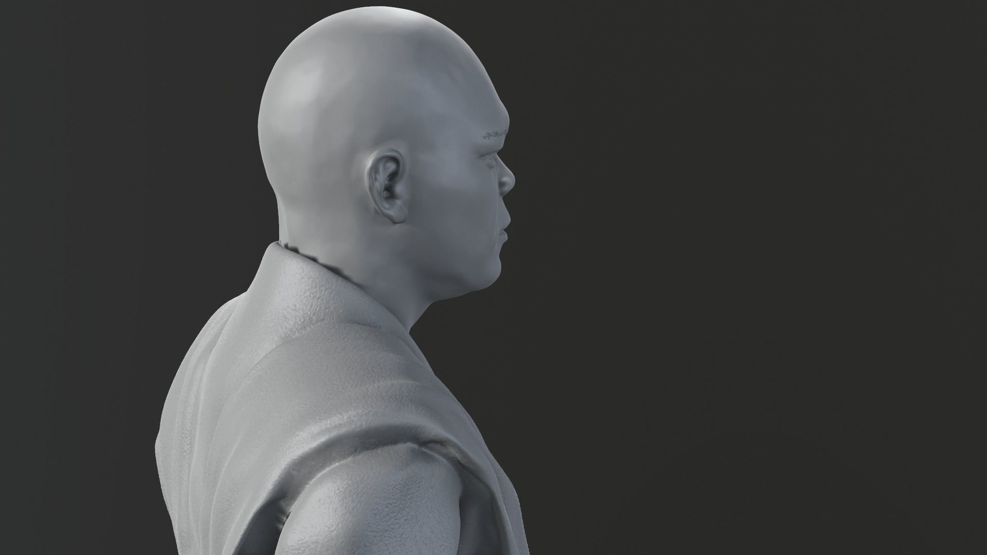 Samuel L Jackson - Mace Windu - Star Wars 3D print model_12