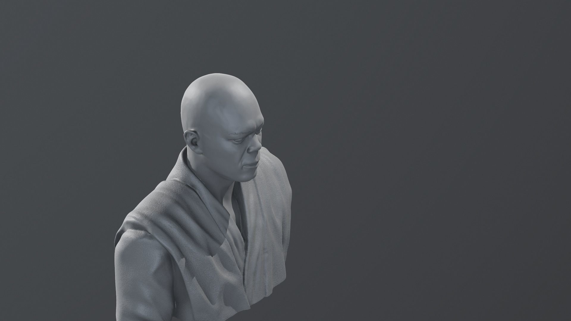 Samuel L Jackson - Mace Windu - Star Wars 3D print model_6