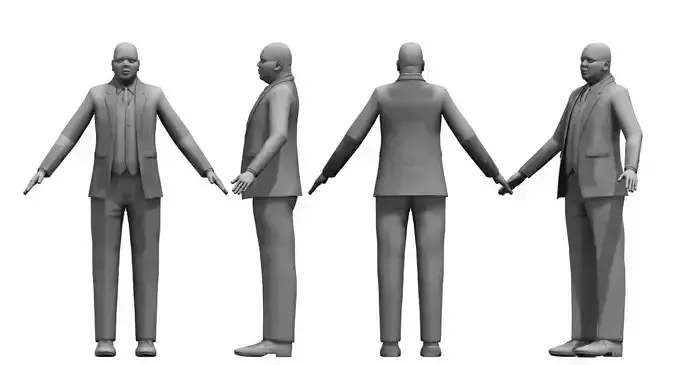 gort suit boss man 3d model
