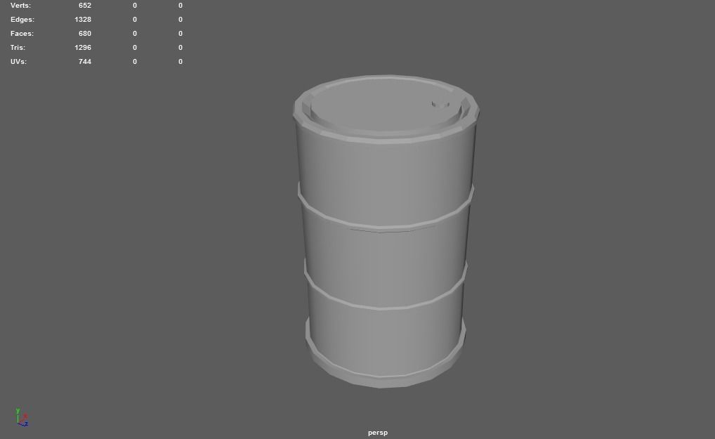 Barrel Free 3D model_9