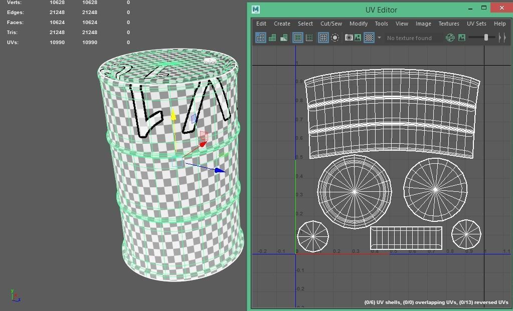 Barrel Free 3D model_7