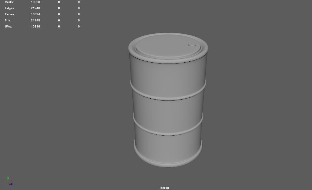 Barrel Free 3D model_10