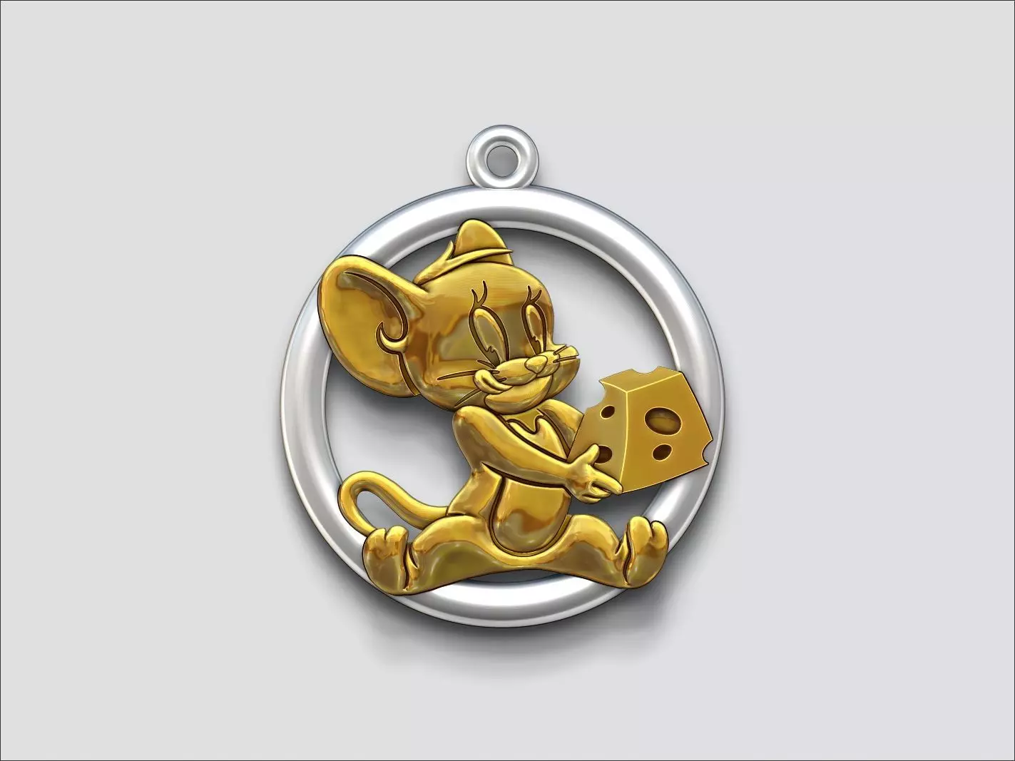 Pendant Jerry 3D print model_0