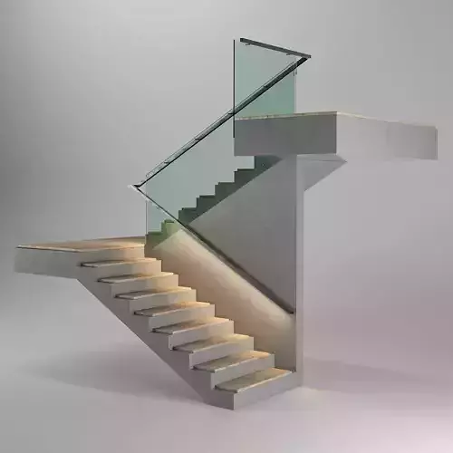 Minimalism Concrete Staircase