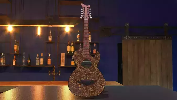 bajo sexto-sixth bass-12 string guitar