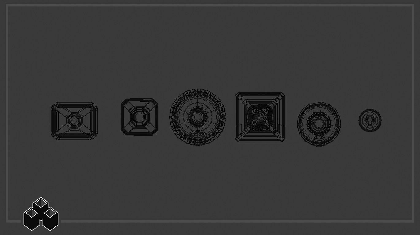 Liquor Bottles 3D model_13