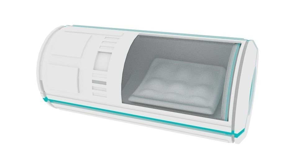 Robot Dispenser Free 3D model_0