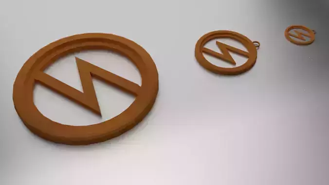 Glass Coaster Zeus and Pendant