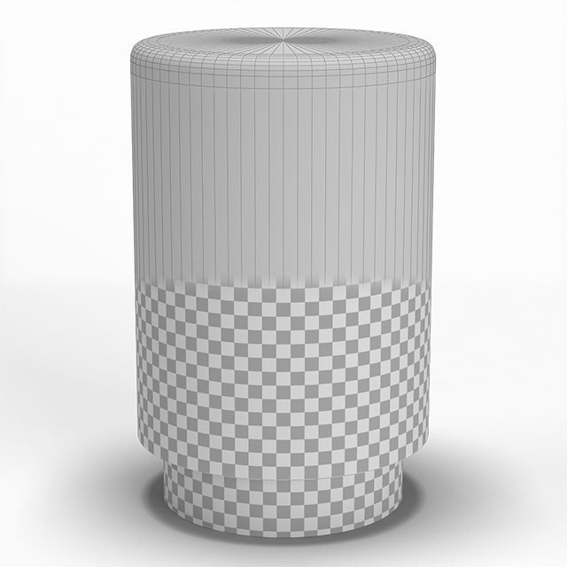 Marble stool Michael Verheyden 3D model_2