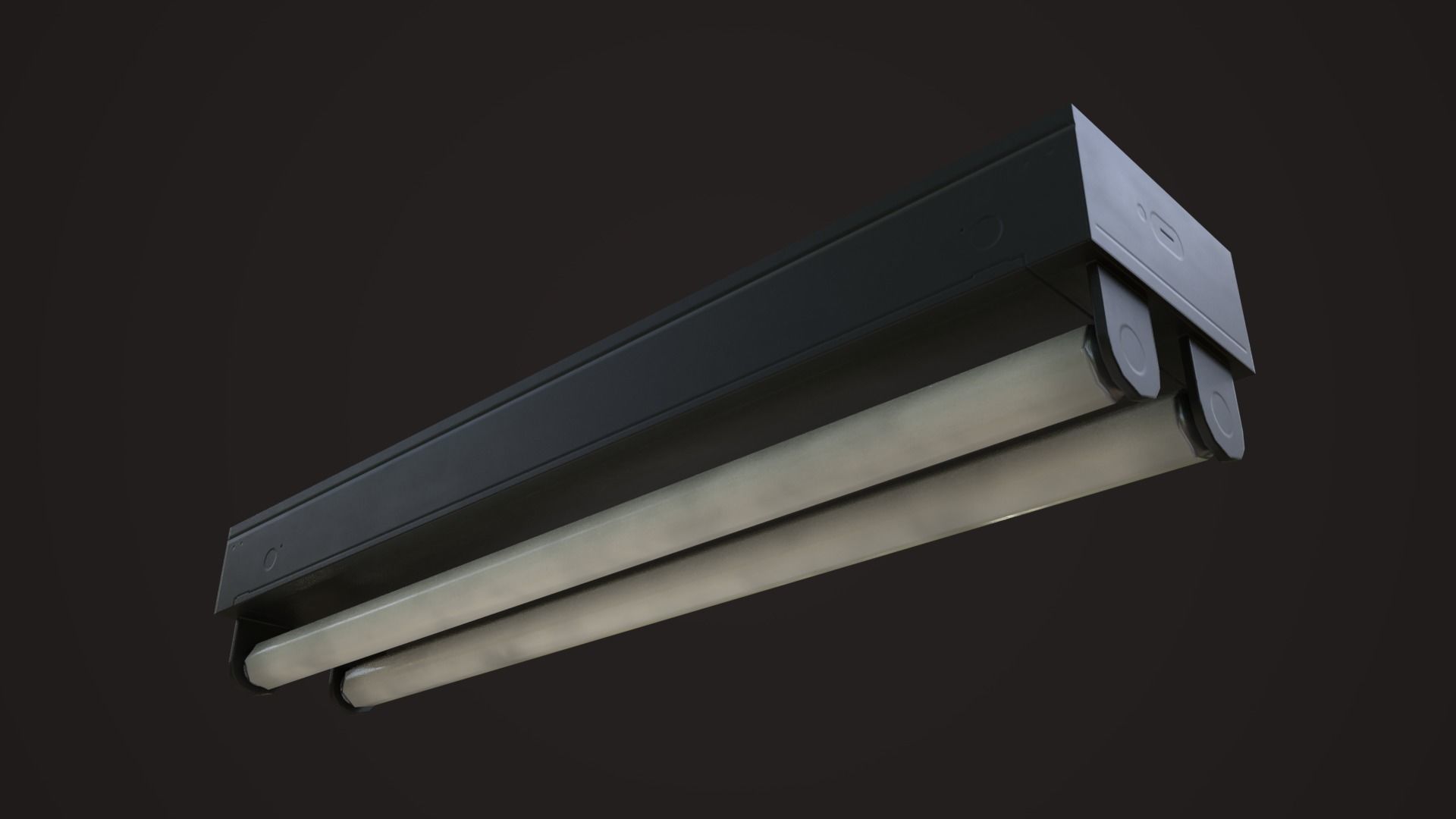 Commercial Light Fixtures Low-poly 3D model_20