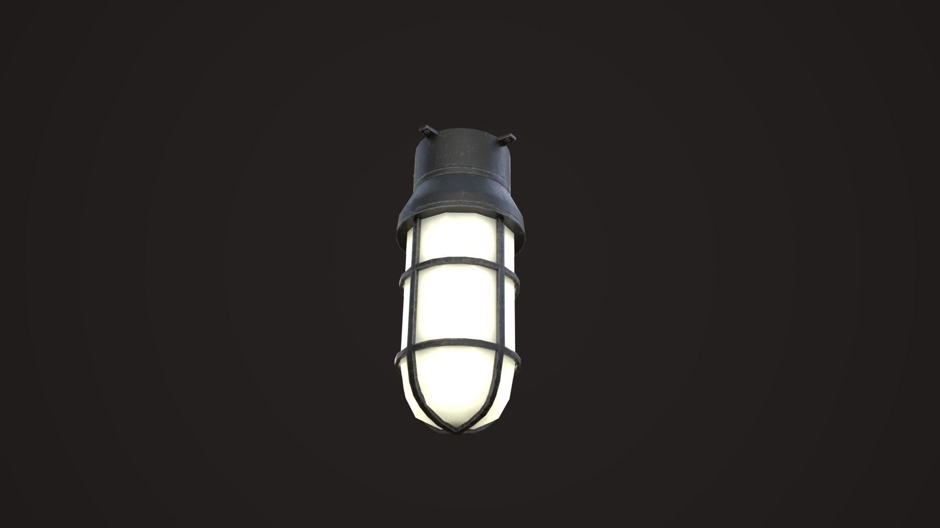 Commercial Light Fixtures Low-poly 3D model_31