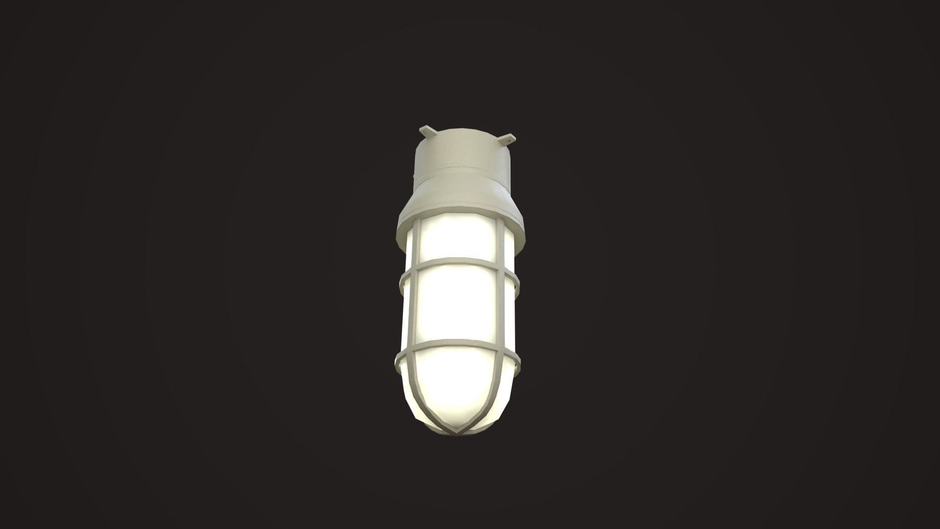 Commercial Light Fixtures Low-poly 3D model_32
