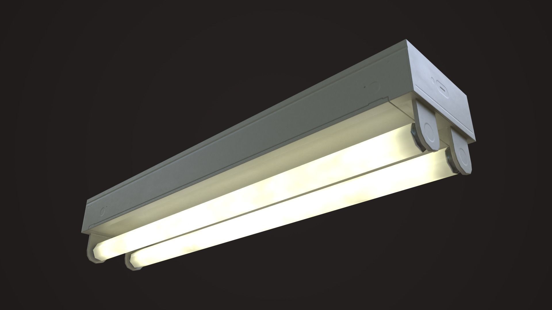 Commercial Light Fixtures Low-poly 3D model_18