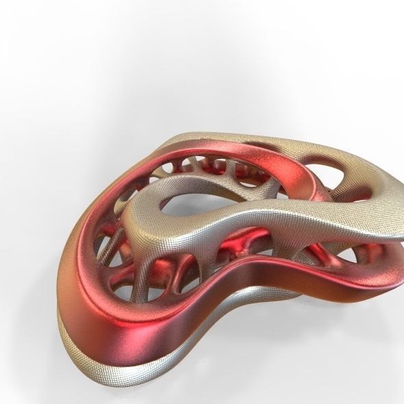 Love heart  01 3D model_6