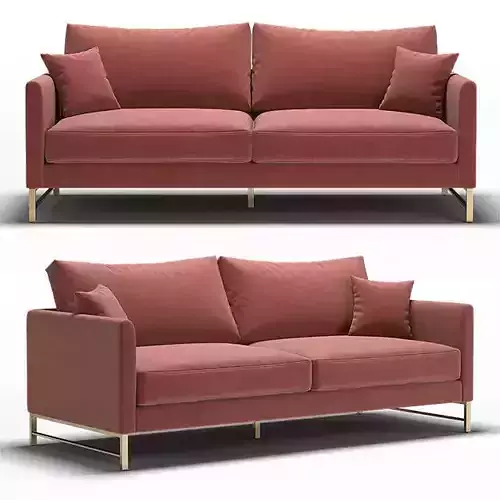 Monica Modern Classic Sofa 3D model