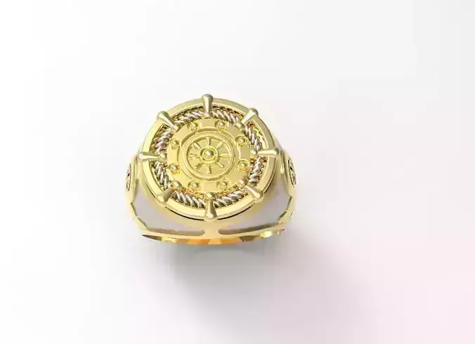 Ship Wheel Ring