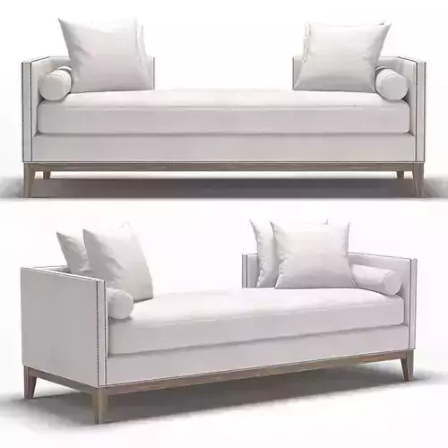 Marida Modern Classic Double Chaise