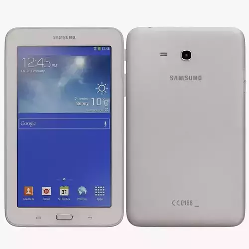Samsung Galaxy Tab 3 Lite 7 0 White 3D model