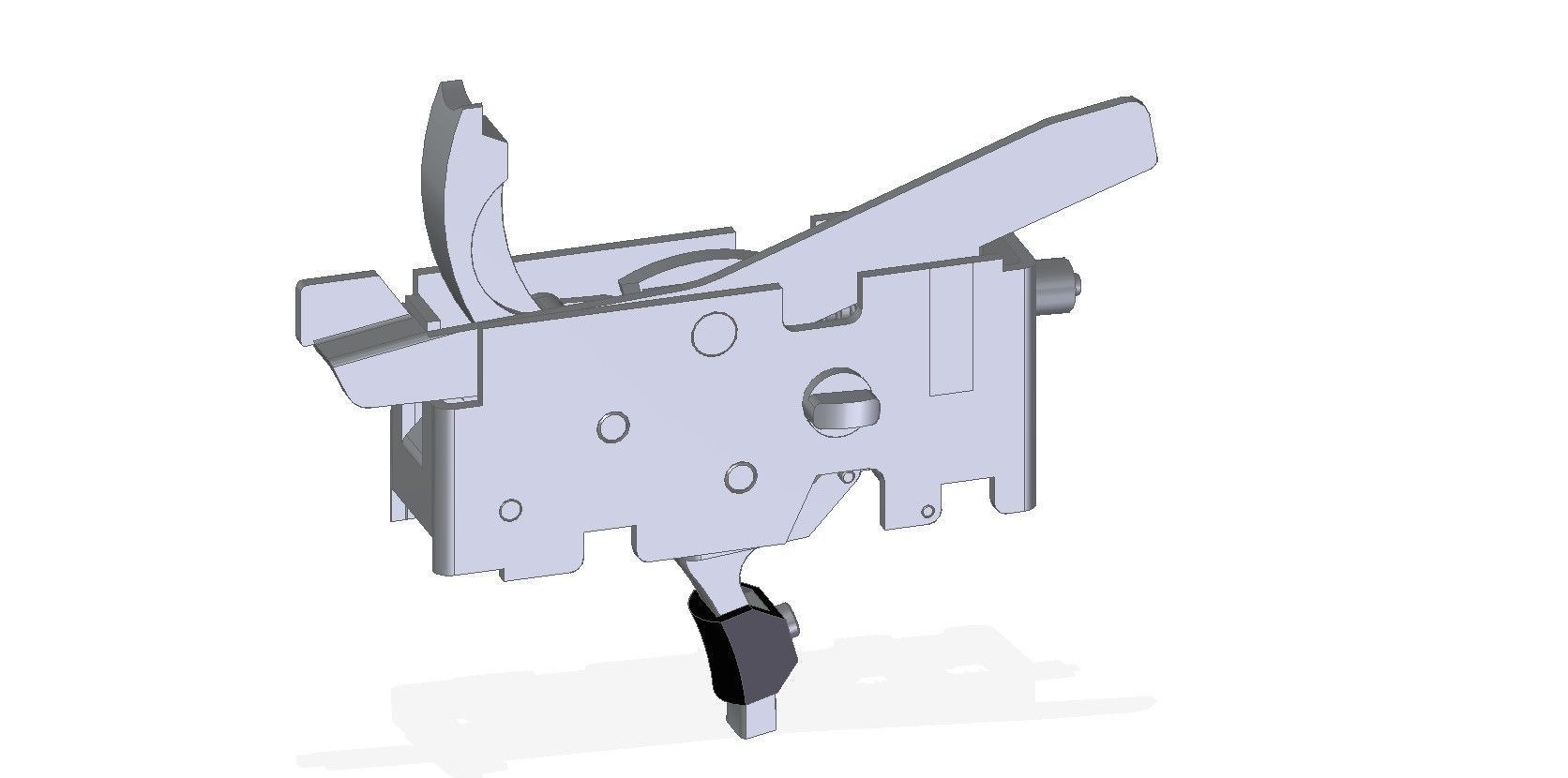 PSG-1 rifle with scope 3D model_24
