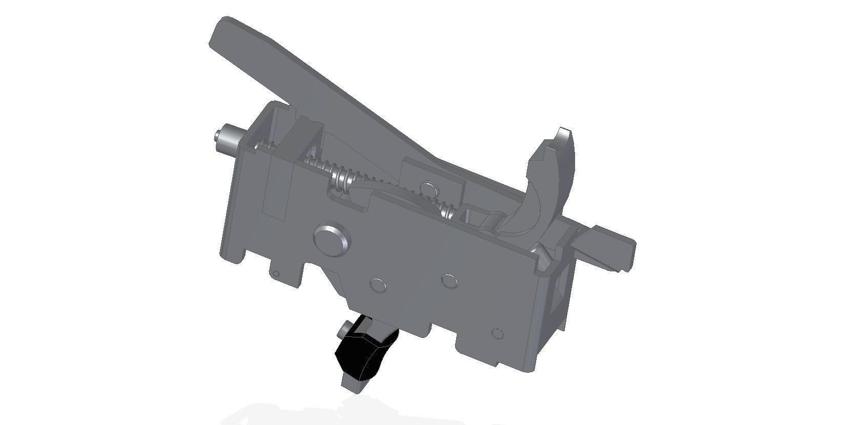 PSG-1 rifle with scope 3D model_23