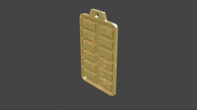 rgd kun hexagram pendant 3D print model