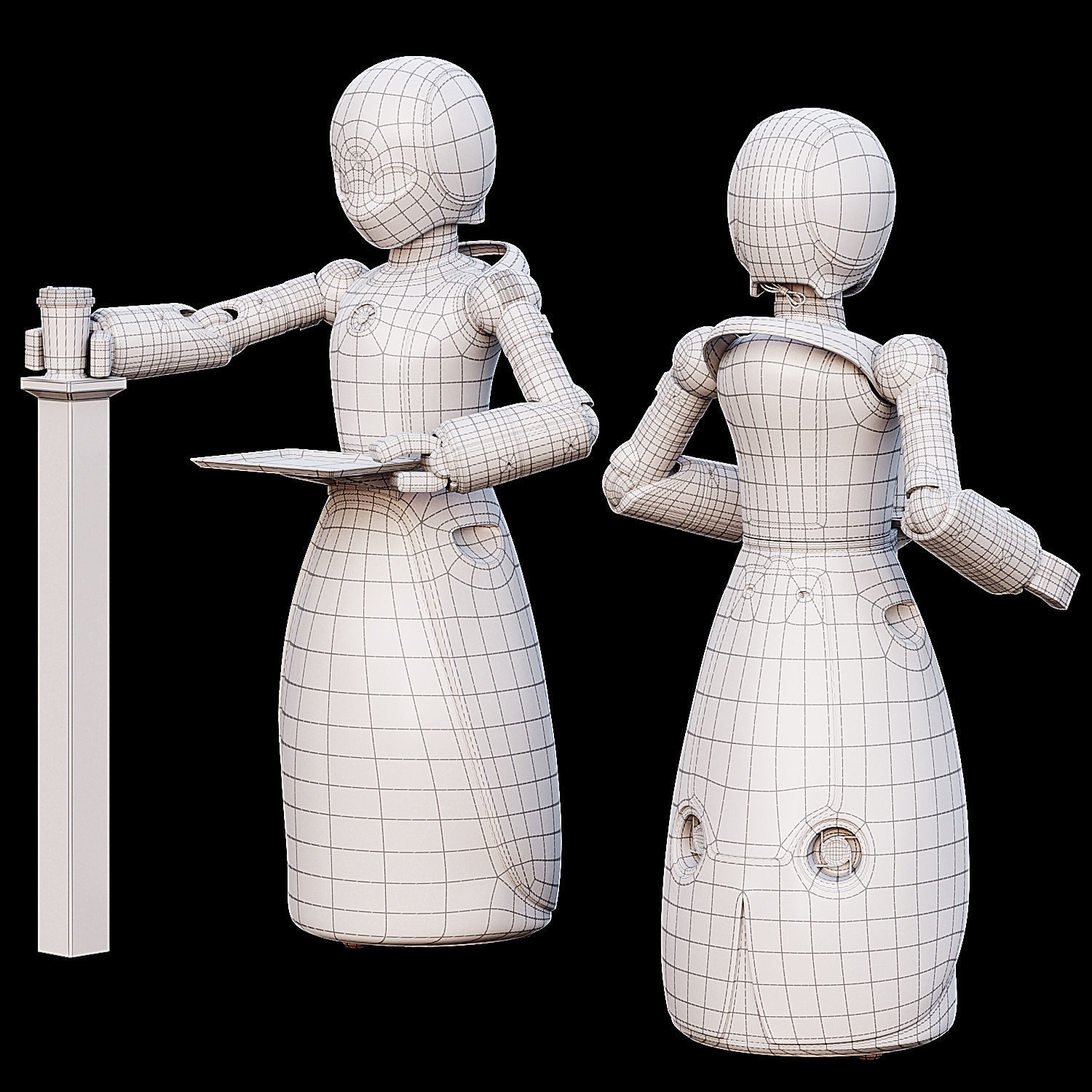 AVE Orihime-d animated PBR UNREAL ENGINE Low-poly 3D model_4