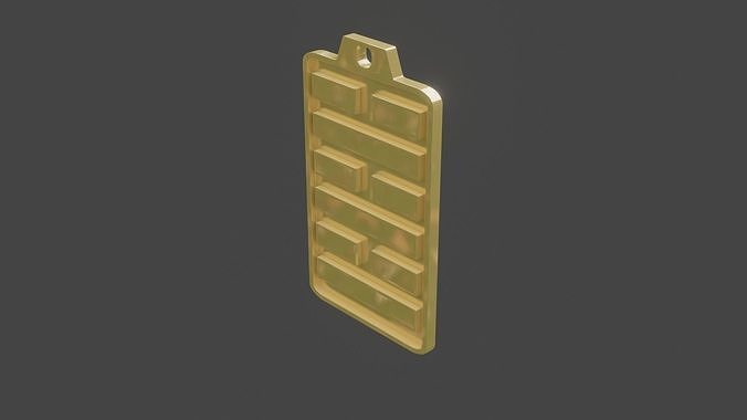 rgd ji ji hexagram pendant 3D print model
