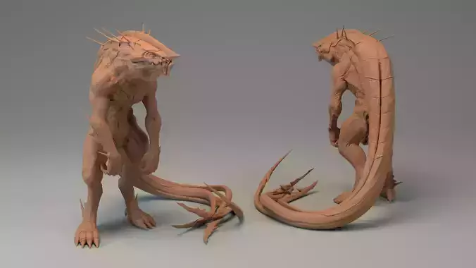 Khanivore - Love Death and Robots - 3D printable model 3D print model