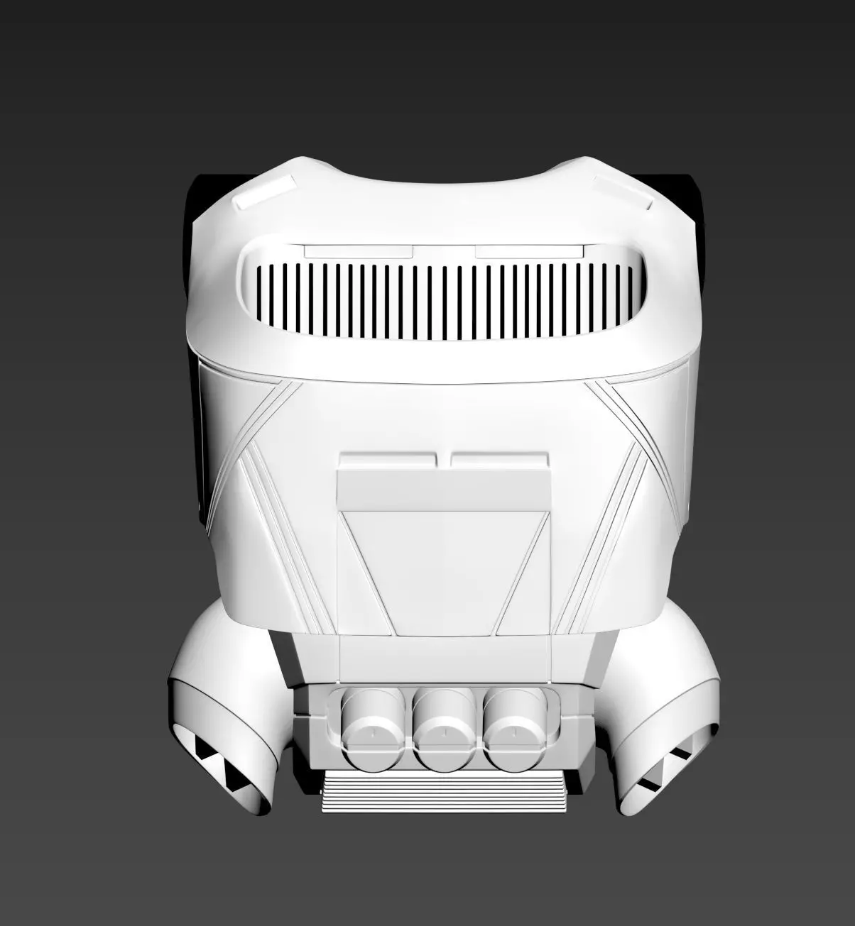 Star Wars EP9 The Rise of Skywalker Jet Trooper Backpack Armor 3D print model