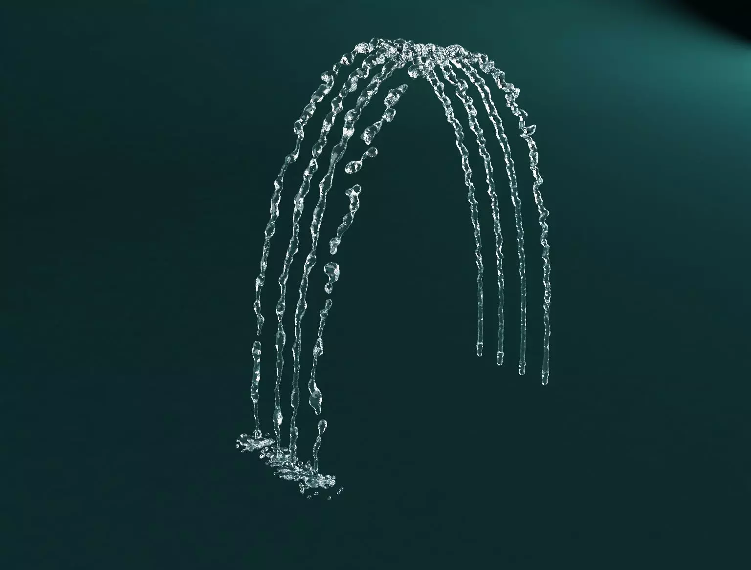 water jets 3D model_0