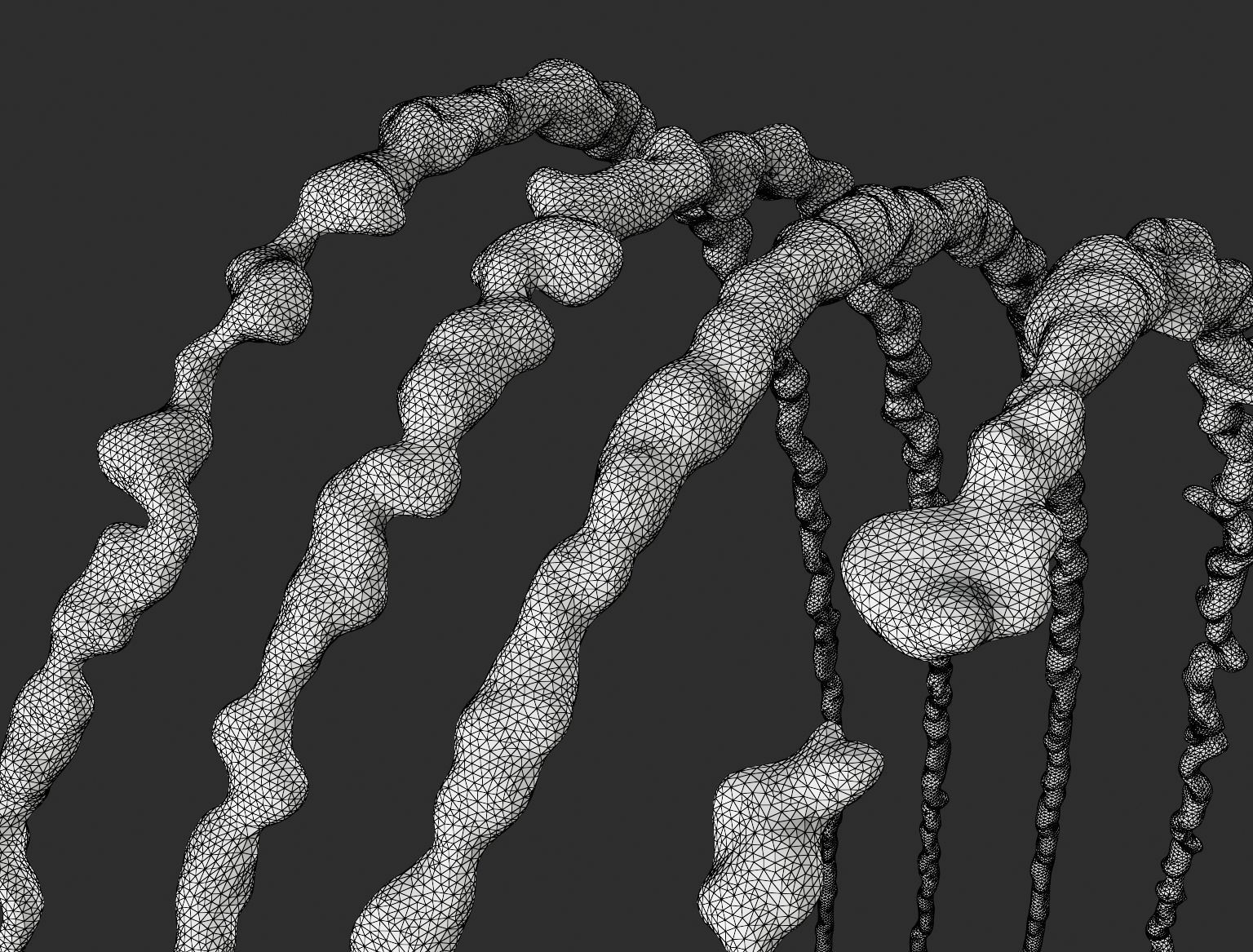 water jets 3D model_2