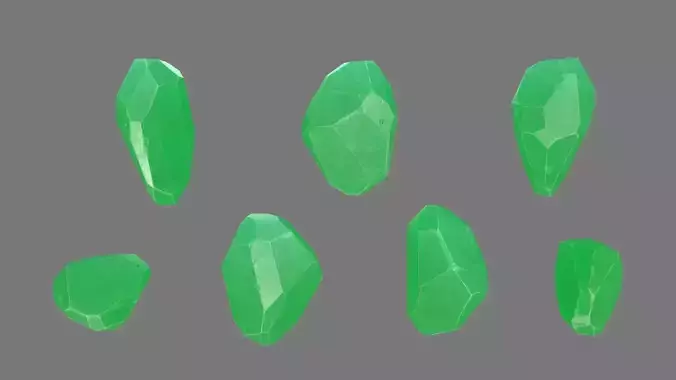 Crystal jade stone