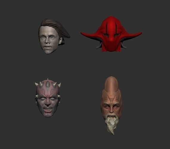 Figure Head custom 3 3D print model