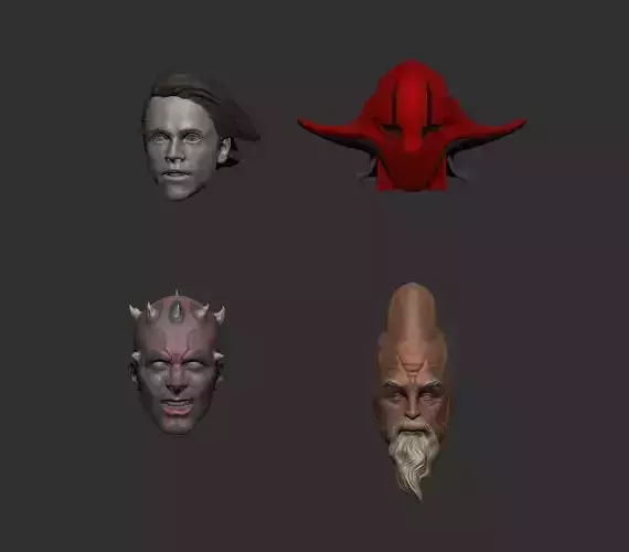 Figure Head custom 3 3D print model