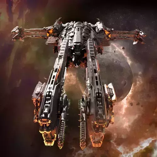 Large Spacecraft 3D model