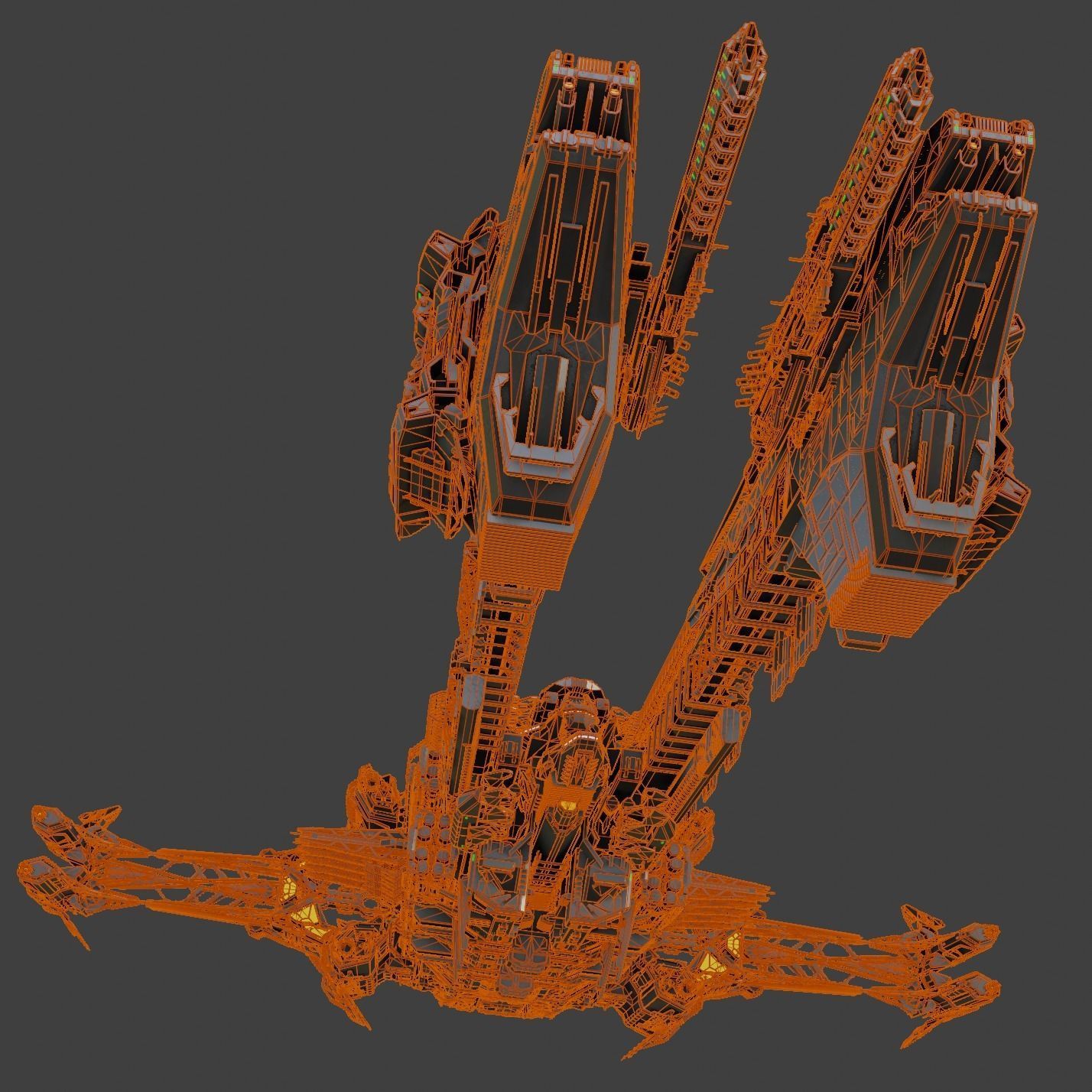 Large Spacecraft 3D model_21