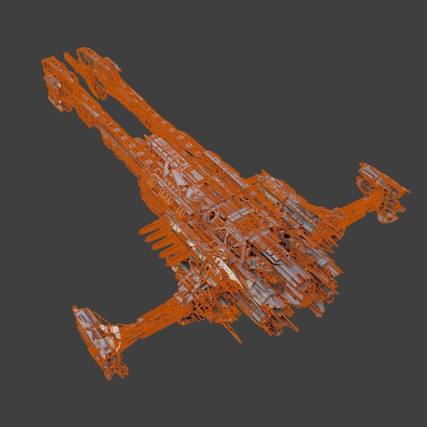 Large Spacecraft 3D model_18