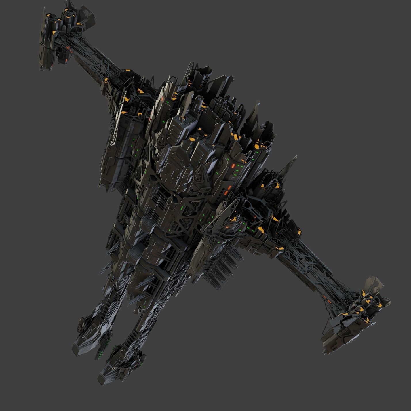 Large Spacecraft 3D model_15