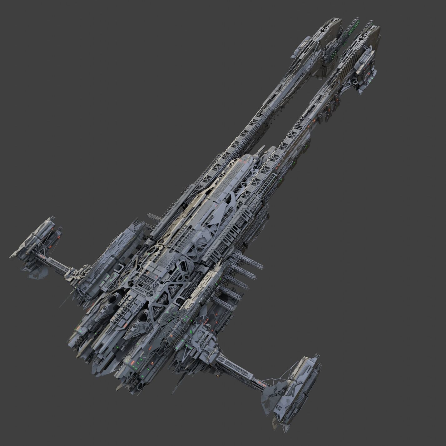 Large Spacecraft 3D model_16
