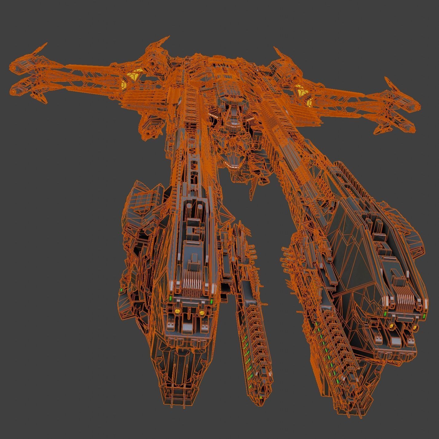 Large Spacecraft 3D model_20