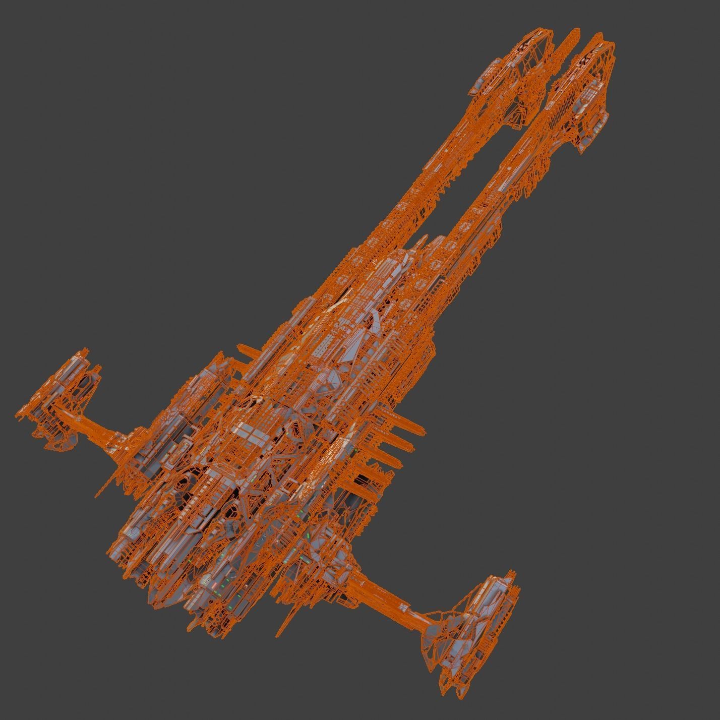 Large Spacecraft 3D model_24