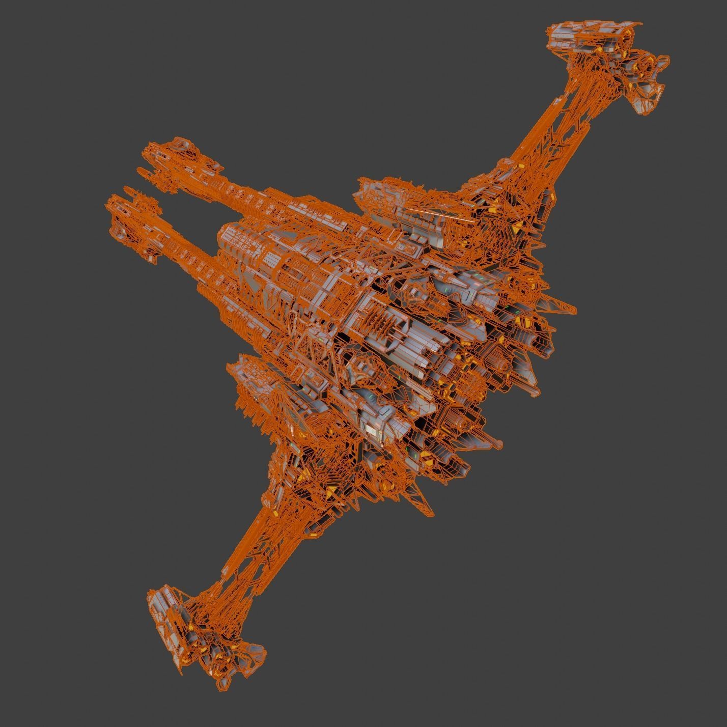 Large Spacecraft 3D model_19