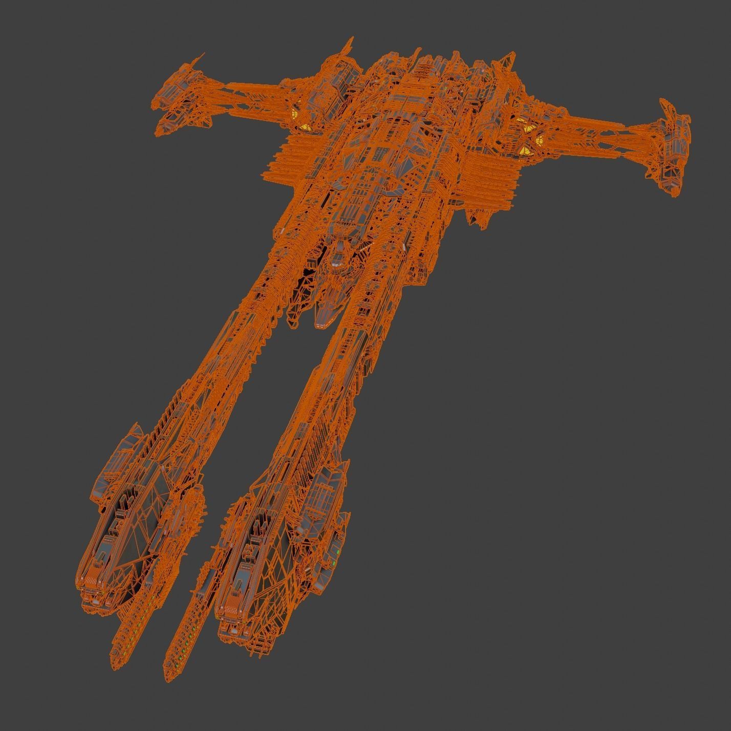 Large Spacecraft 3D model_17