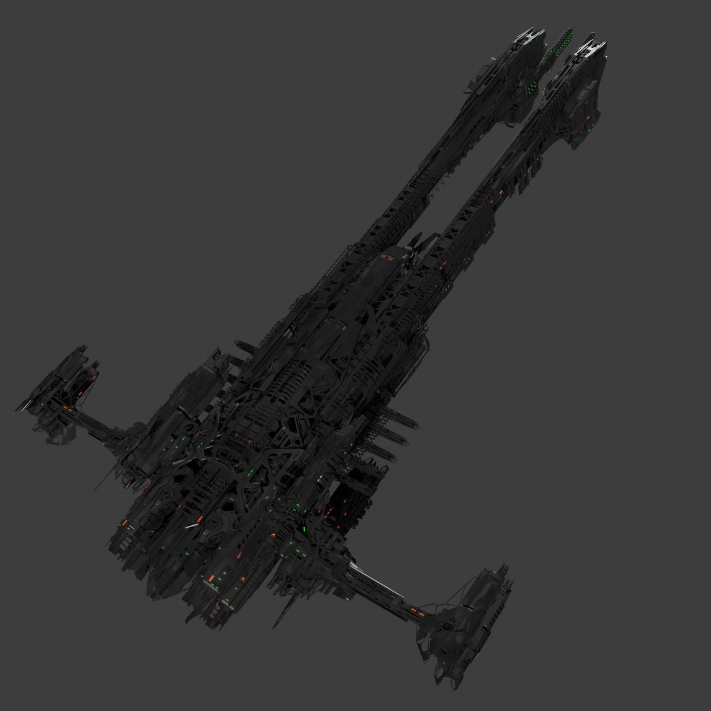 Large Spacecraft 3D model_13
