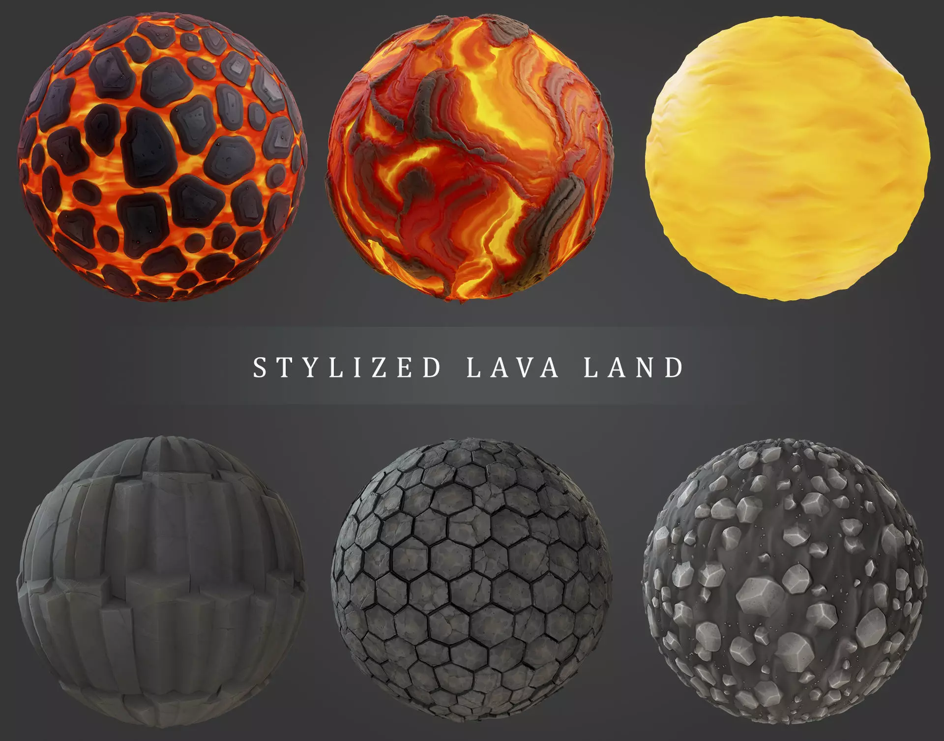 Stylized Lava Land Texture_0