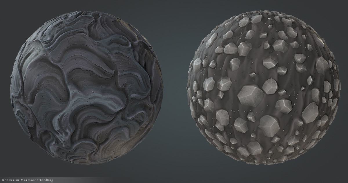 Stylized Lava Land Texture_6