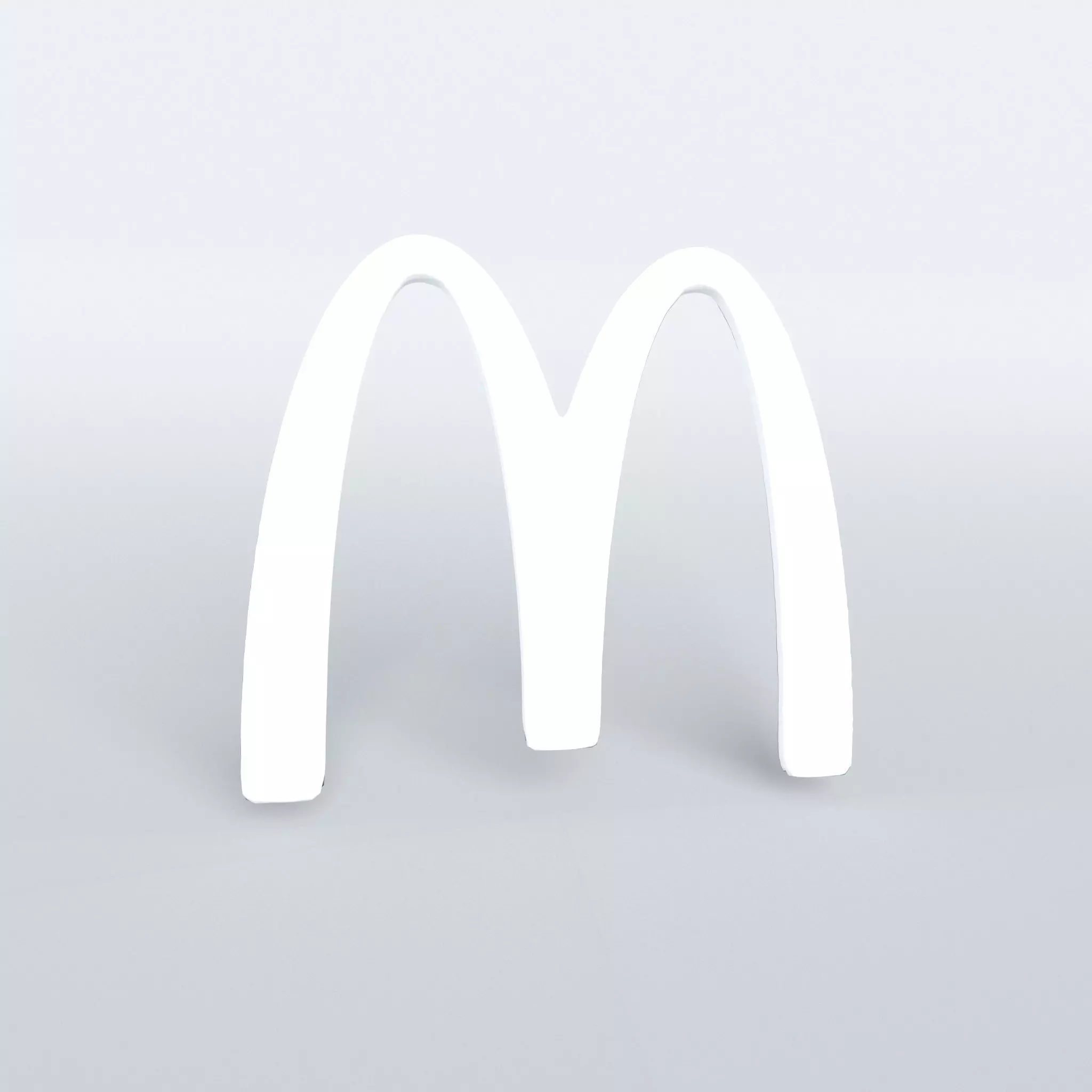 Mcdonald Logo 03 Free low-poly 3D model