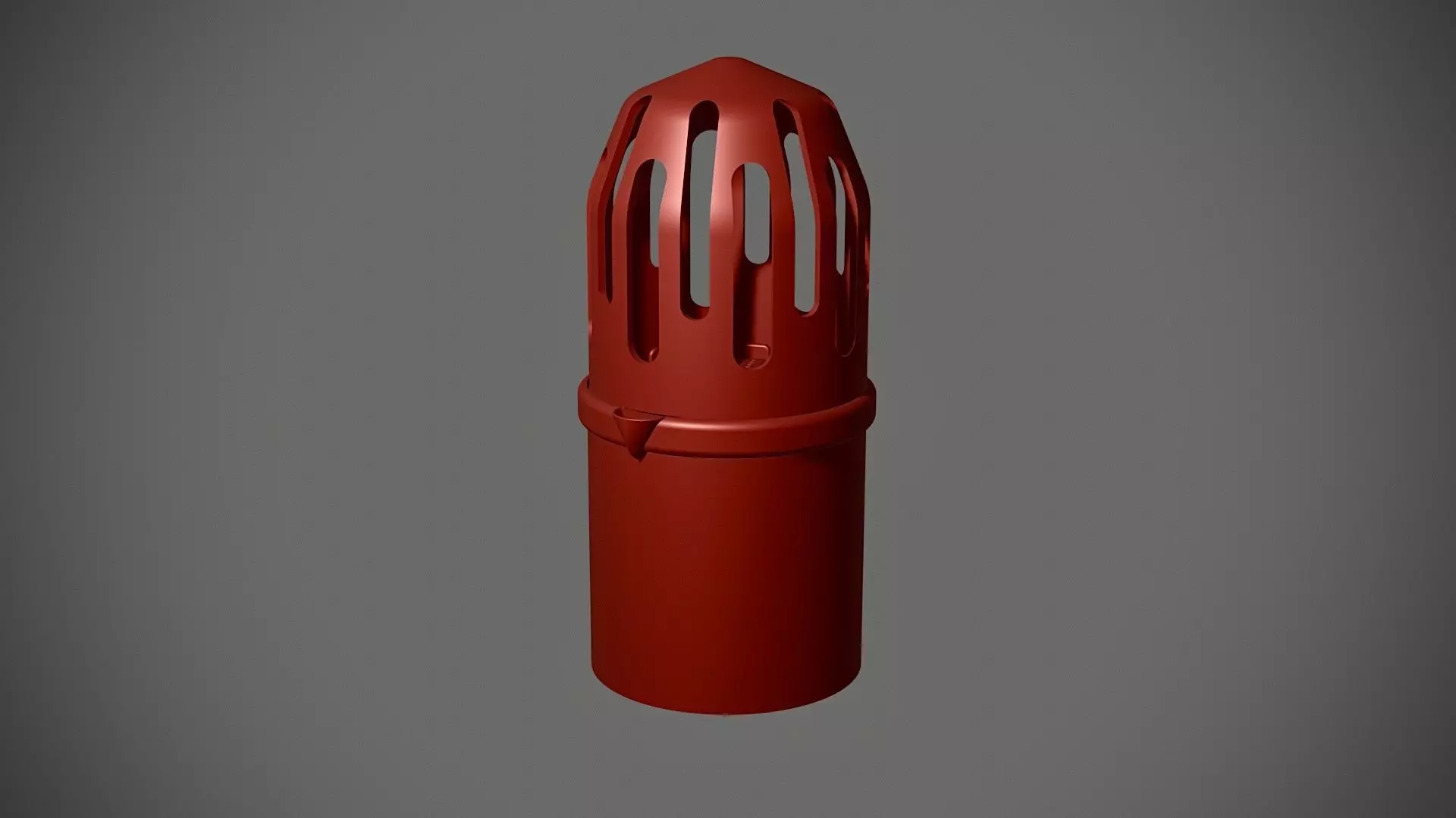 Desiccant canister with holes in it 3D print model