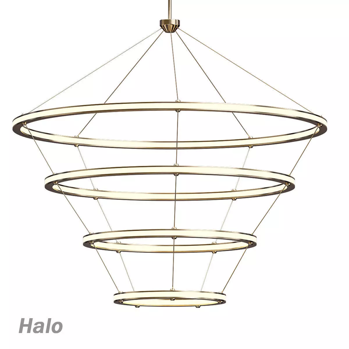 Untitled halo pendant light 3D model