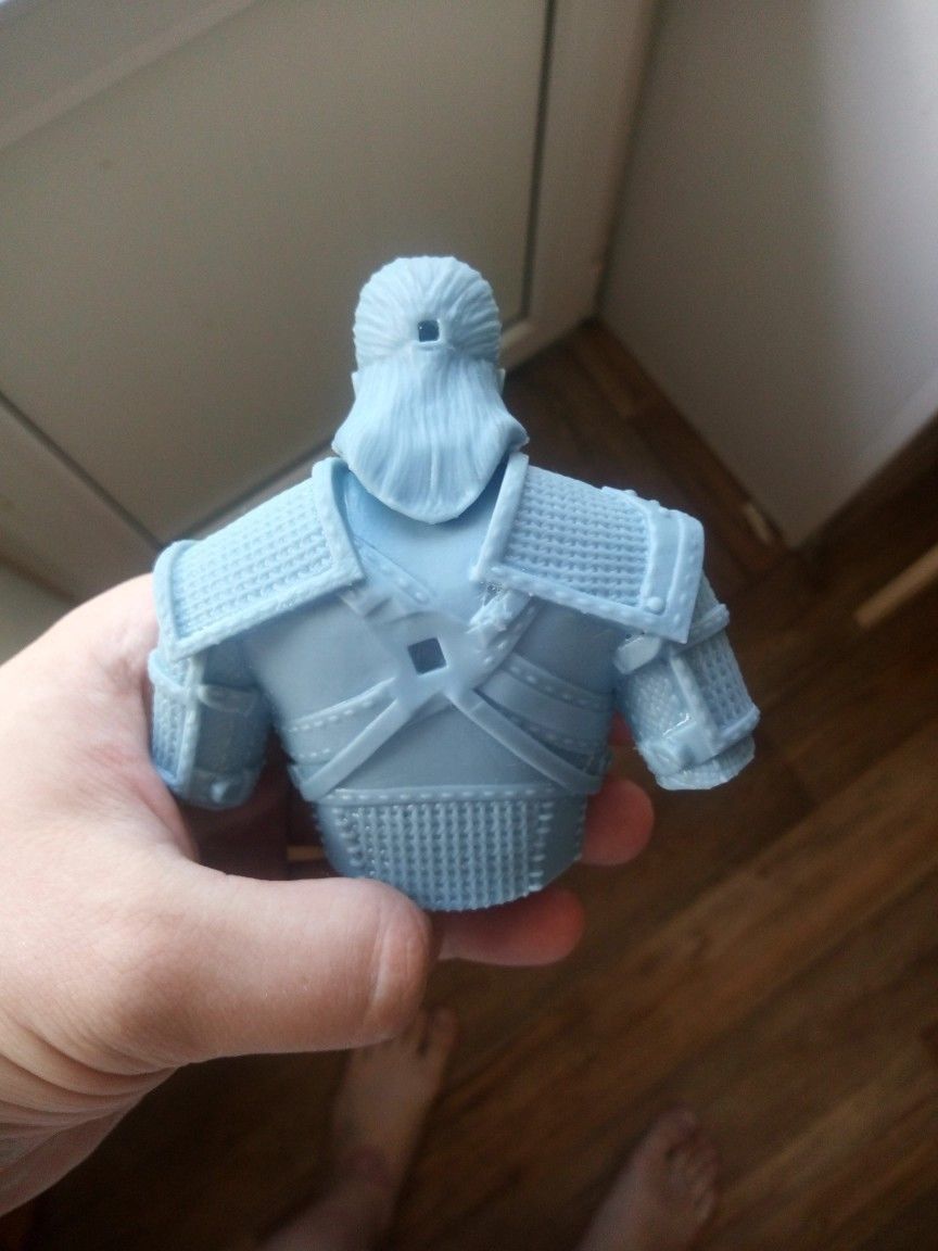 Witcher Geralt of Rivia bust 3D print model_25